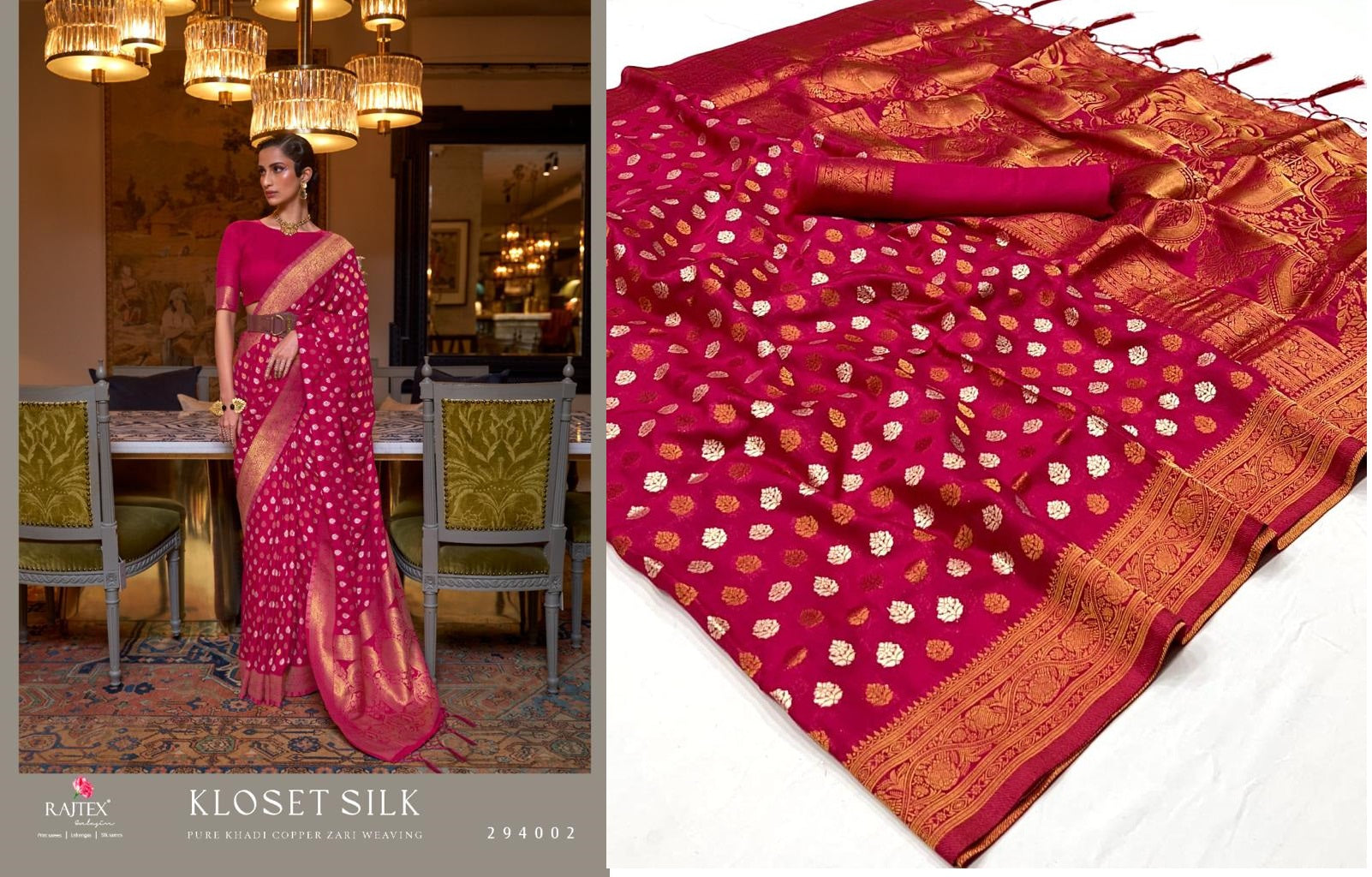 294002 Kloset Rajtex Sarees