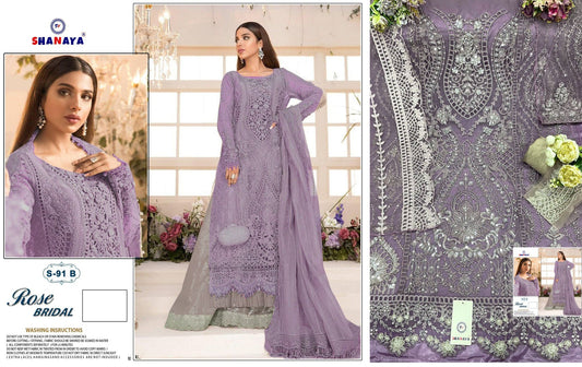 S-91B Rose Bridal Shanaya Fashion Pakistani Salwar Suits