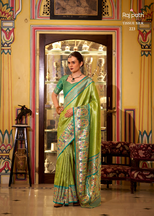 223 Virashat Rajpath Silk Sarees