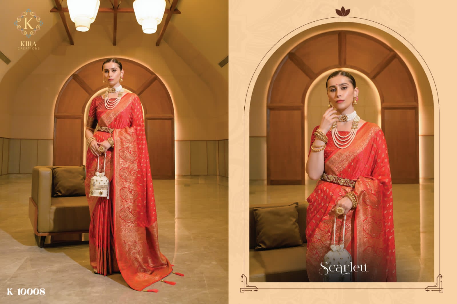 10008 Scarlett Kira Sarees
