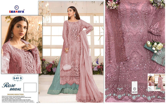 S-91D Rose Bridal Shanaya Fashion Pakistani Salwar Suits