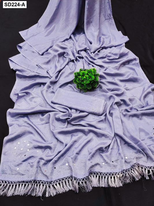 224A Suma Designer Chinnon Sarees