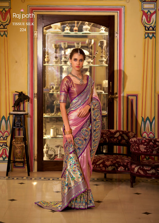 224 Virashat Rajpath Silk Sarees