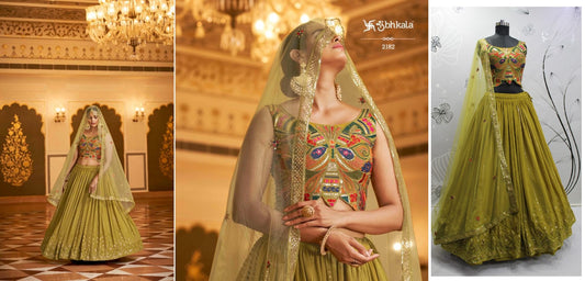 2182 Bridesmaid Vol 22 Shubhkala Lehenga Choli