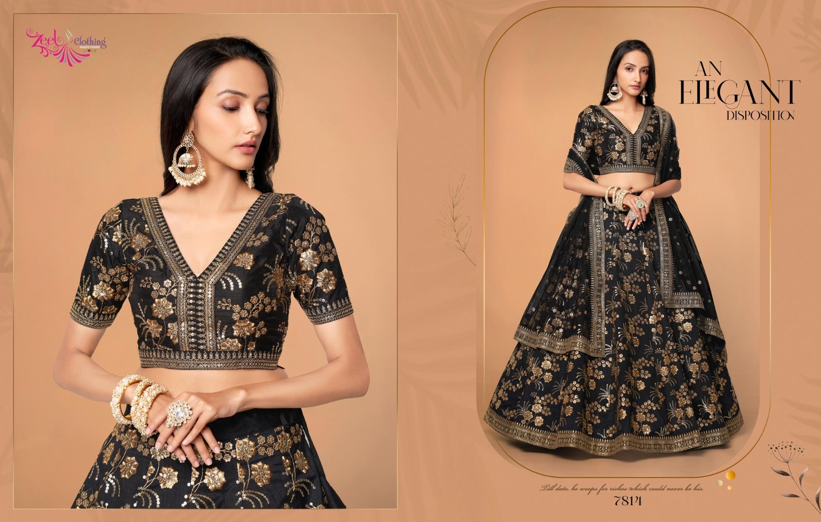7814 The Modern Vibes Vol 2 Zeel Lehenga Choli