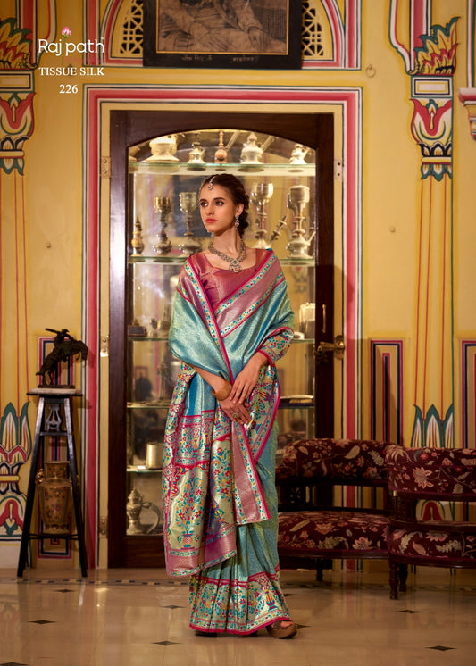 226 Virashat Rajpath Silk Sarees