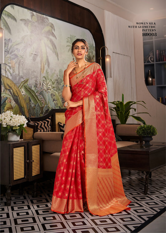 169003 Rangoon Rajpath Sarees