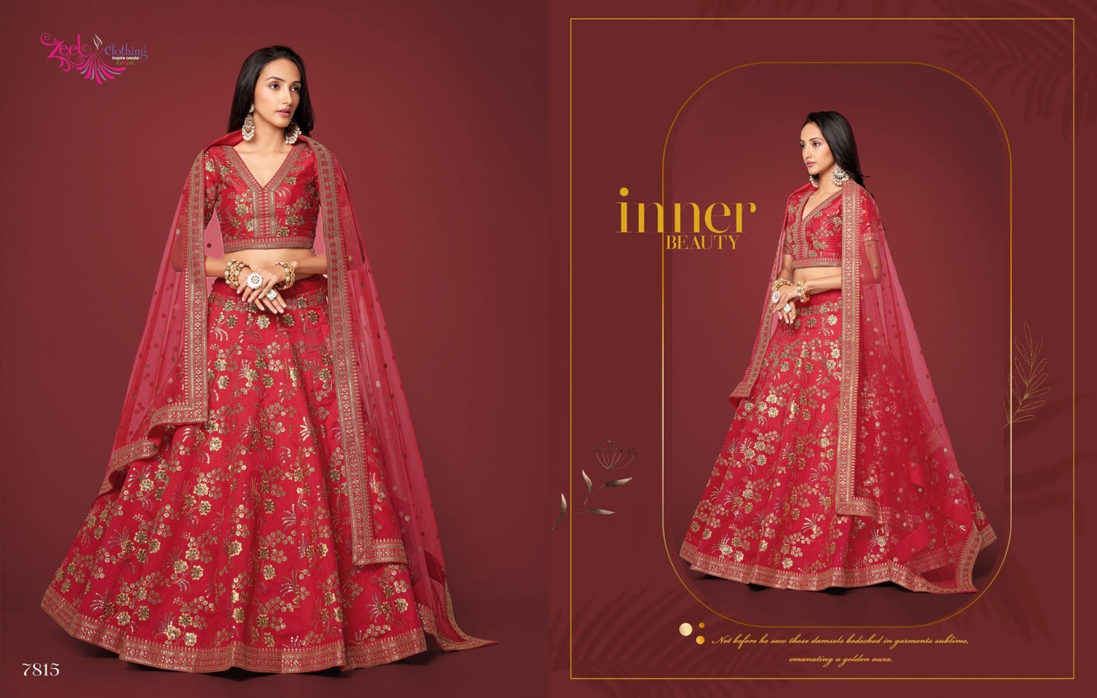 7815The Modern Vibes Vol 2 Zeel Lehenga Choli