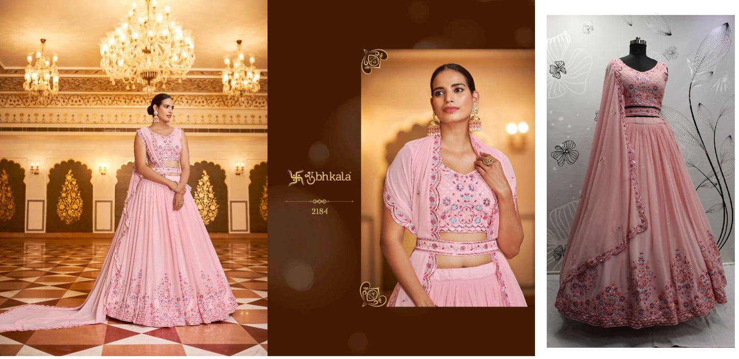 2184 Bridesmaid Vol 22 Shubhkala Lehenga Choli