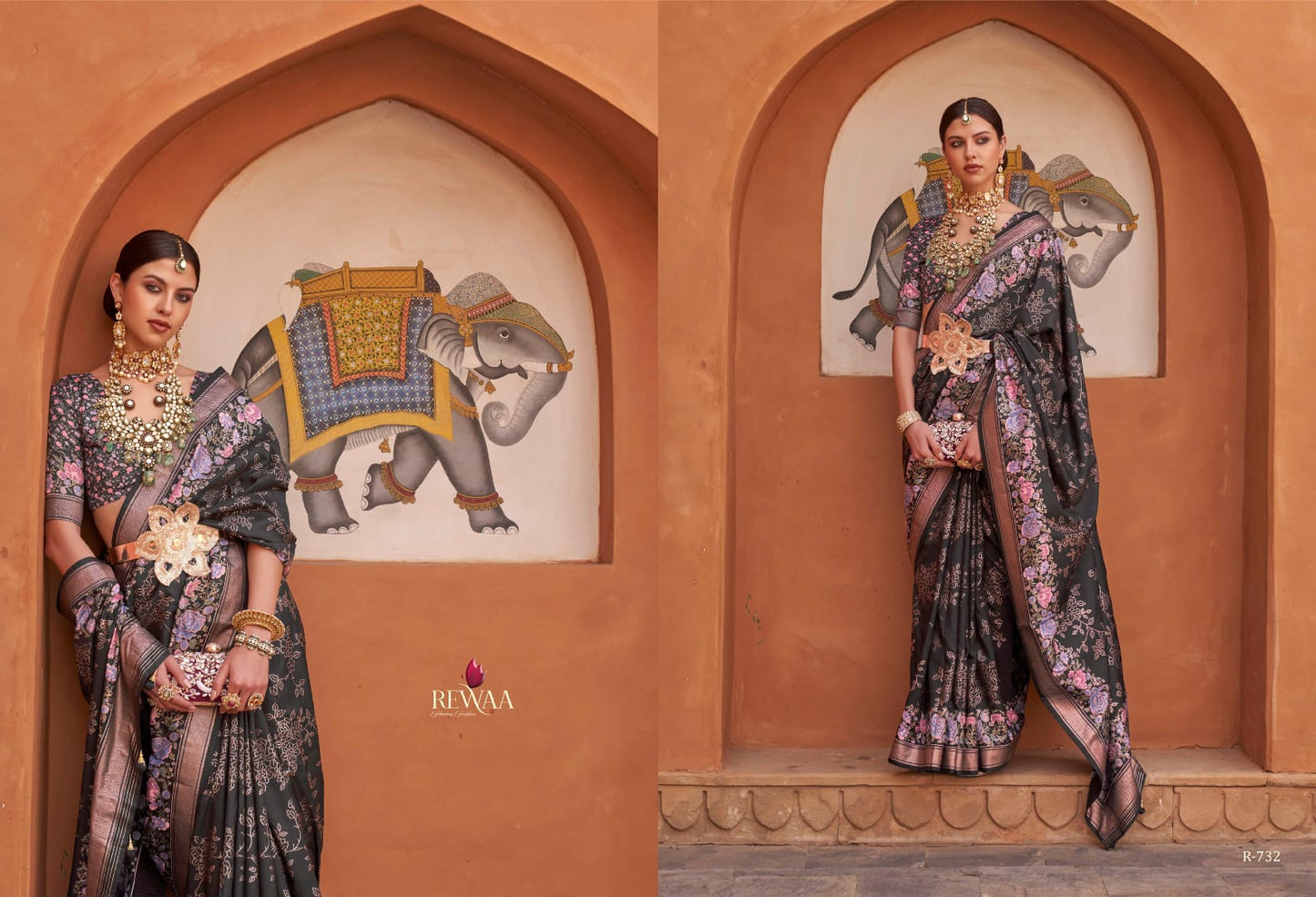 R-732 Mithila Rewaa Sarees