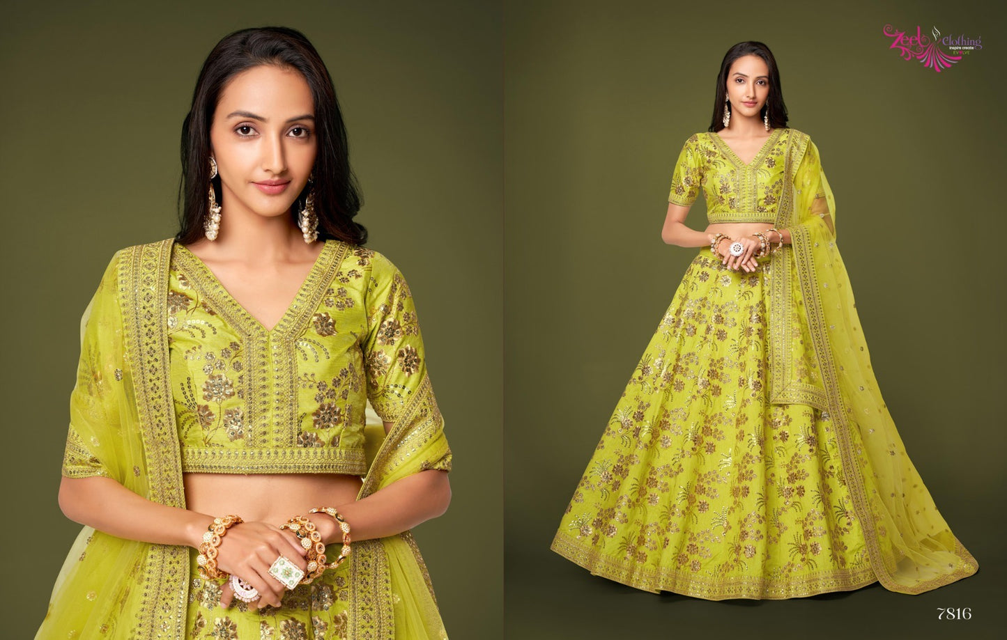 7816 The Modern Vibes Vol 2 Zeel Lehenga Choli