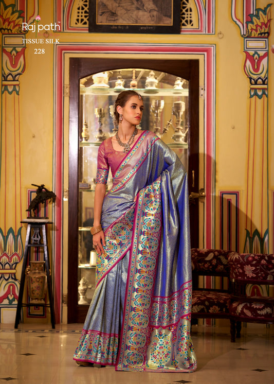 228 Virashat Rajpath Silk Sarees
