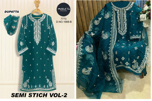 1069-B Mehboob Tex Pakistani Salwar Suits