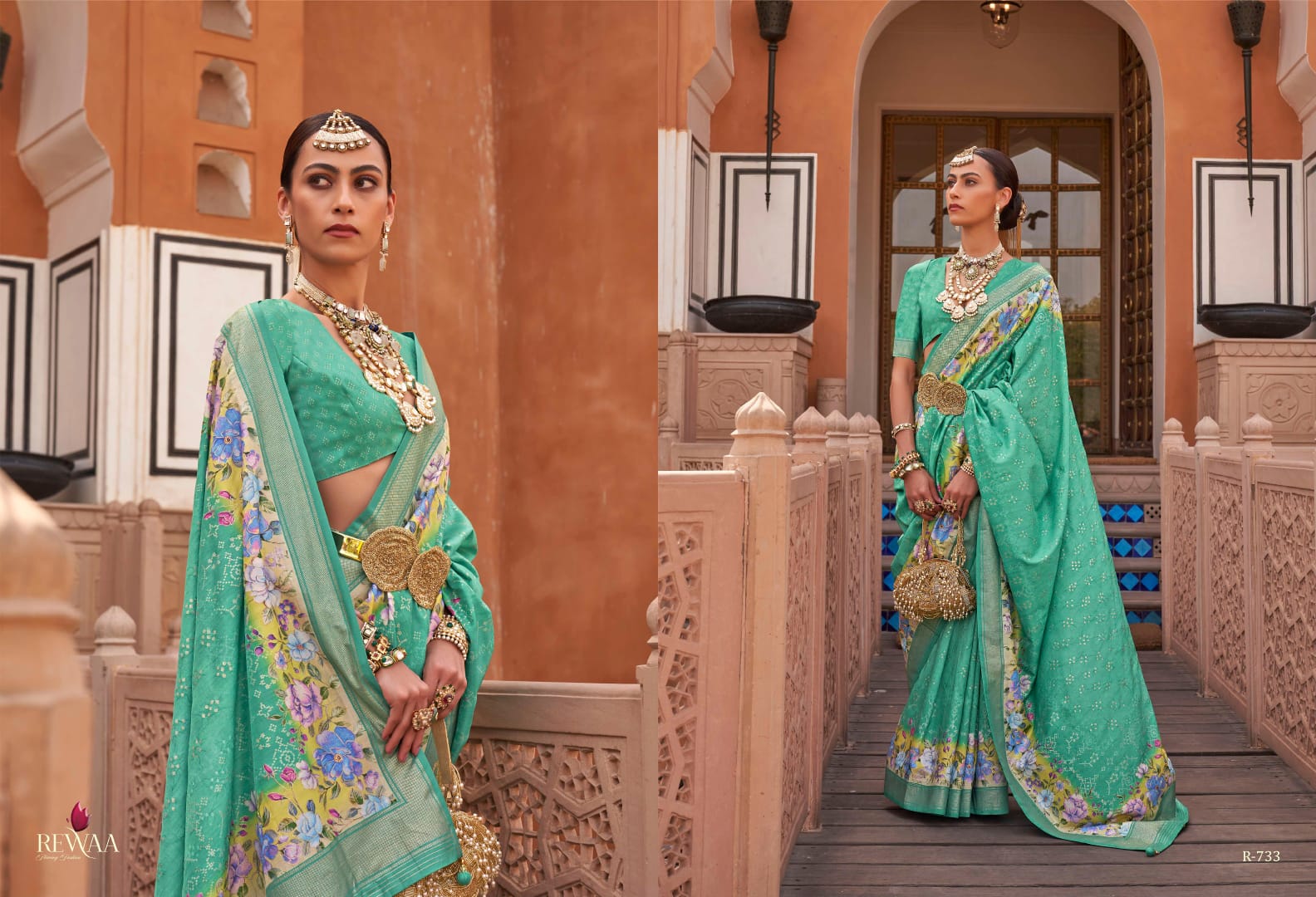 R-733 Mithila Rewaa Sarees