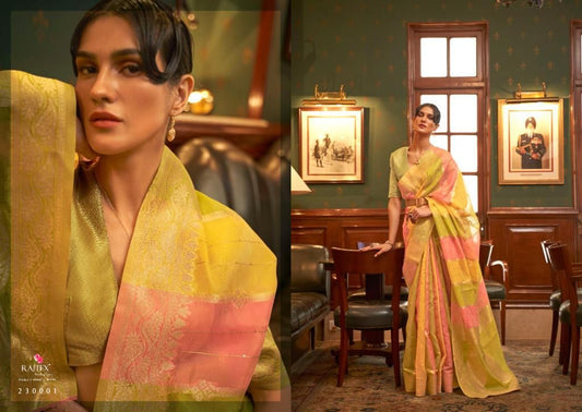 230001 Kenzo Rajtex Organza Sarees