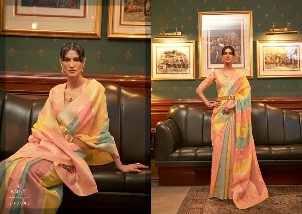 230005 Kenzo Rajtex Organza Sarees