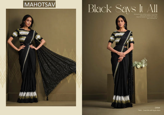 23004 Mohmanthan Mahotsav Silk Sarees
