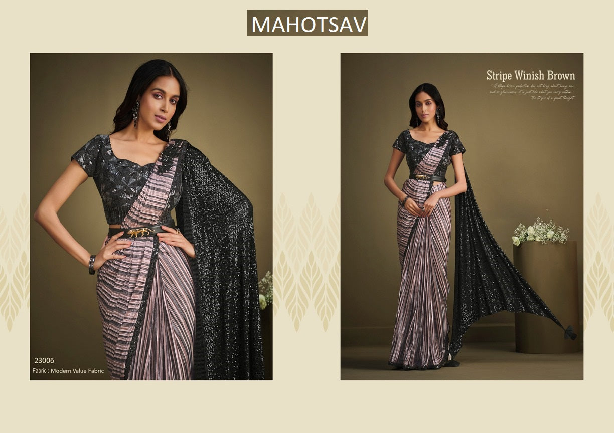 23006 Mohmanthan Mahotsav Modern Sarees