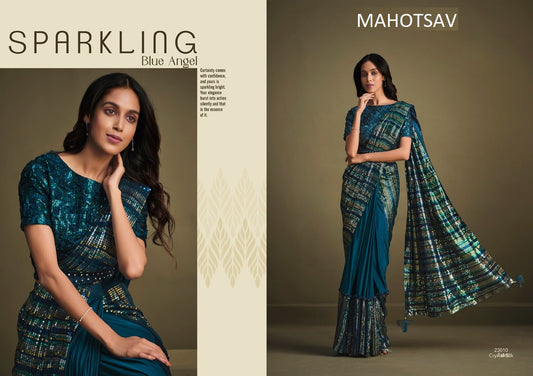 23010 Mohmanthan Mahotsav Silk Sarees