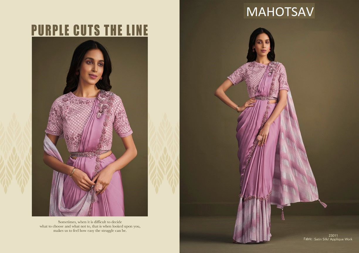 23011 Mohmanthan Mahotsav Silk Sarees