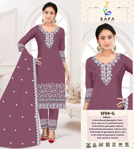 Sf-04G Safa Creation Pakistani Readymade Suits