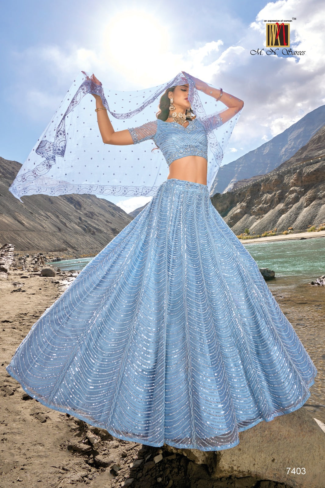7403 Girlish Mn Lehenga Choli
