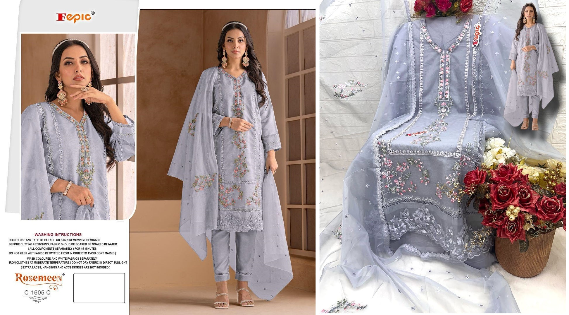 1605C Fepic Pakistani Salwar Suits