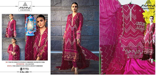 266 Anamsa Pakistani Salwar Suits