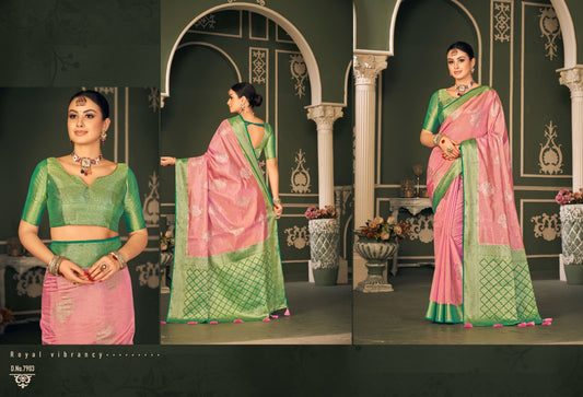 7903 Trisha Royal Pankh Sarees