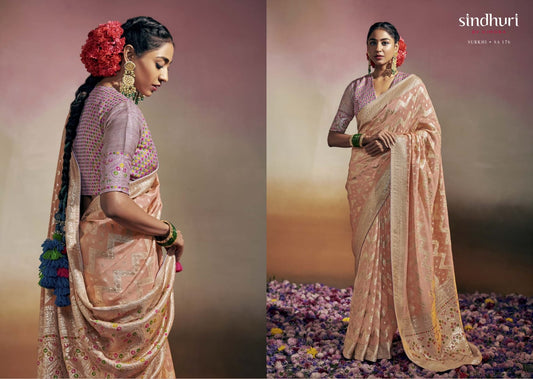 176 Surkhi Kimora Sarees