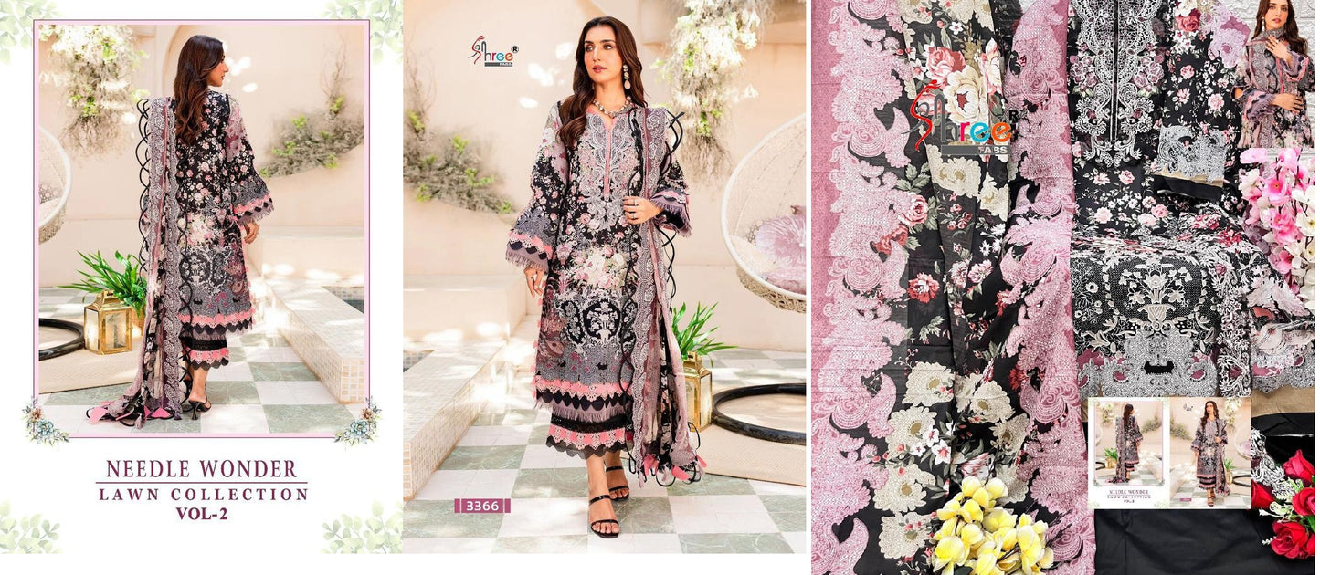 3366 Shree Fabs Pakistani Salwar Suits