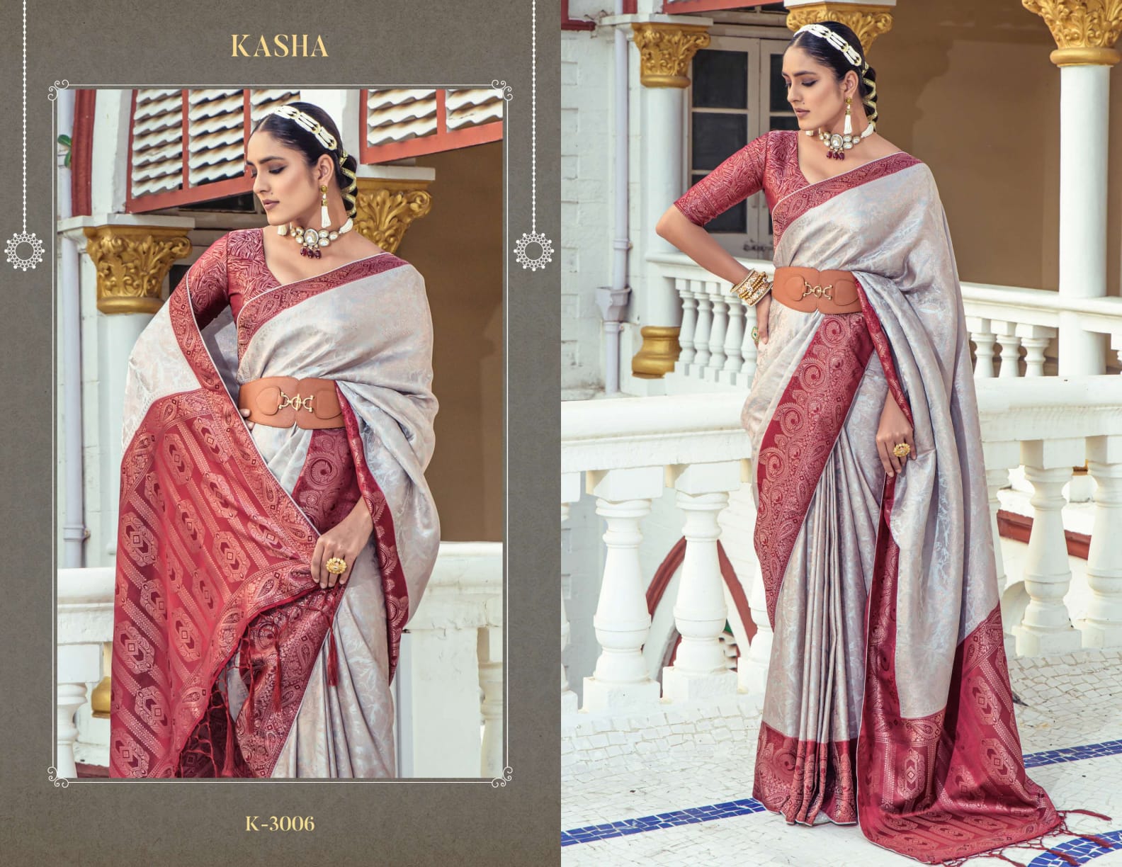 3006 Kasha Kira Sarees