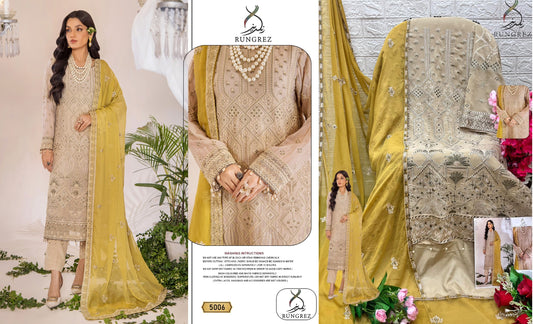 5006 Rungrez Pakistani Salwar Suits