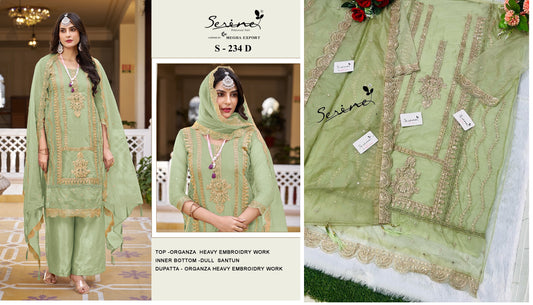 234D Serine Pakistani Salwar Suits