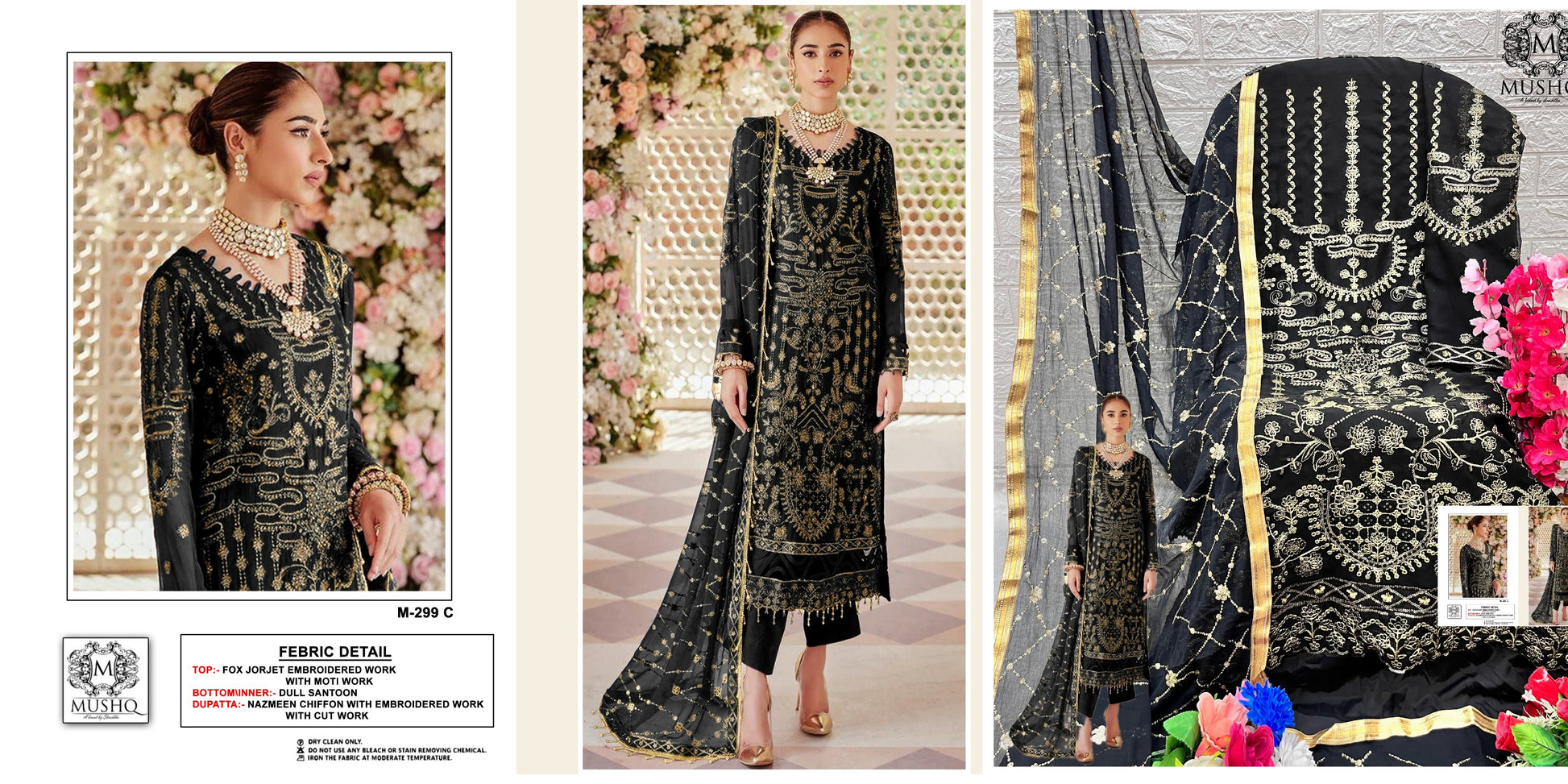 299C Mushq Pakistani Salwar Suits