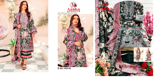 1044B Aasha Designer Pakistani Salwar Suits