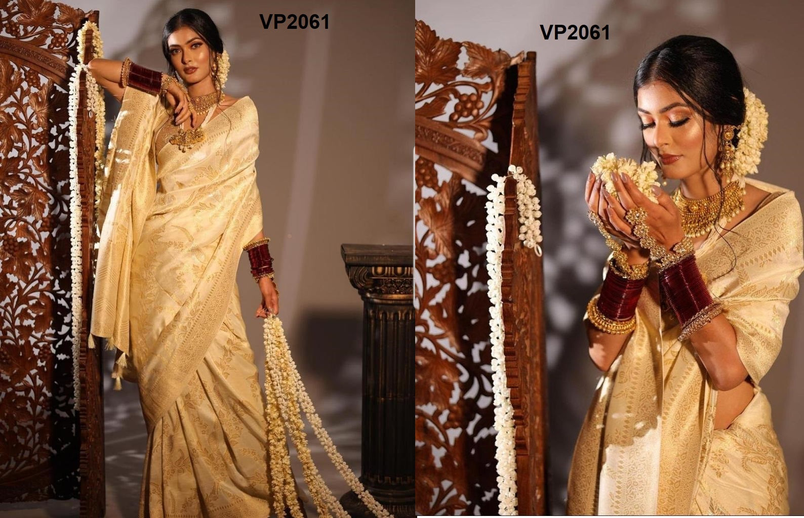 2061 Fashion Berry Sarees