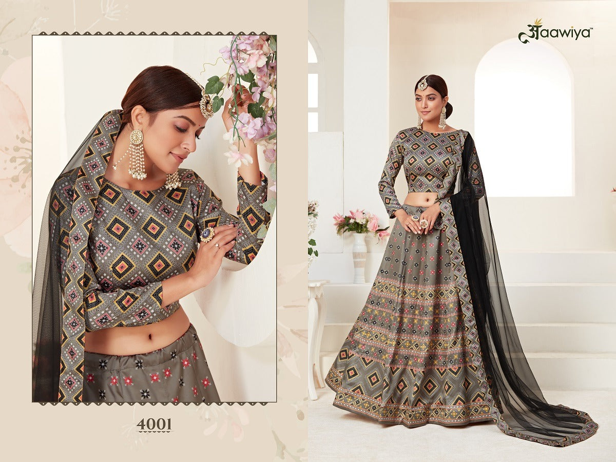 4001 Rosy Vol 1 Aawiya Lehenga Choli