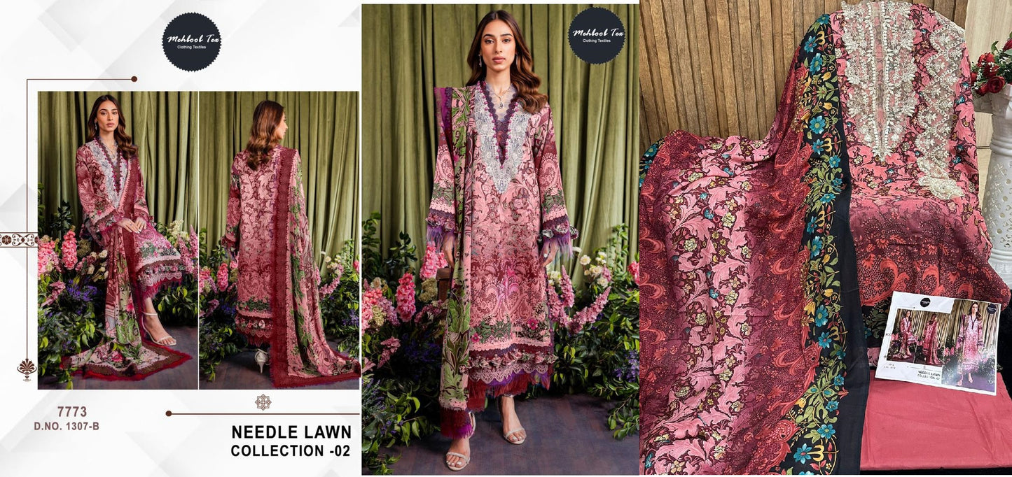 1307B Mehboob Tex Pakistani Salwar Suits