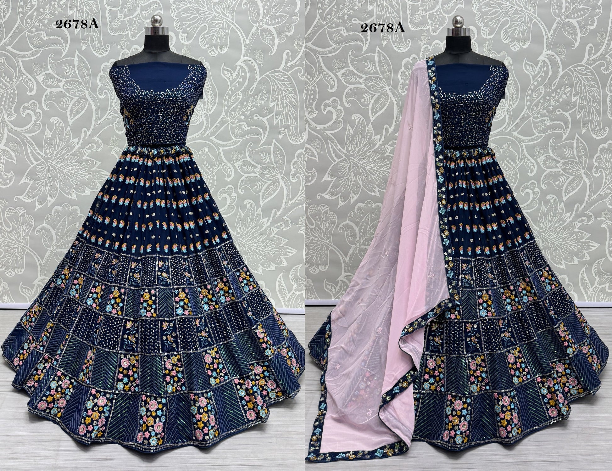 2678A Anjani Art Lehenga Choli