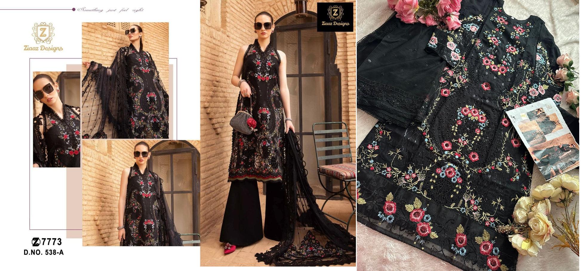 538A Ziaaz Designs Pakistani Salwar Suits