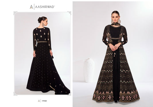 9981 Rosy Aashirwad Creation Readymade Suits