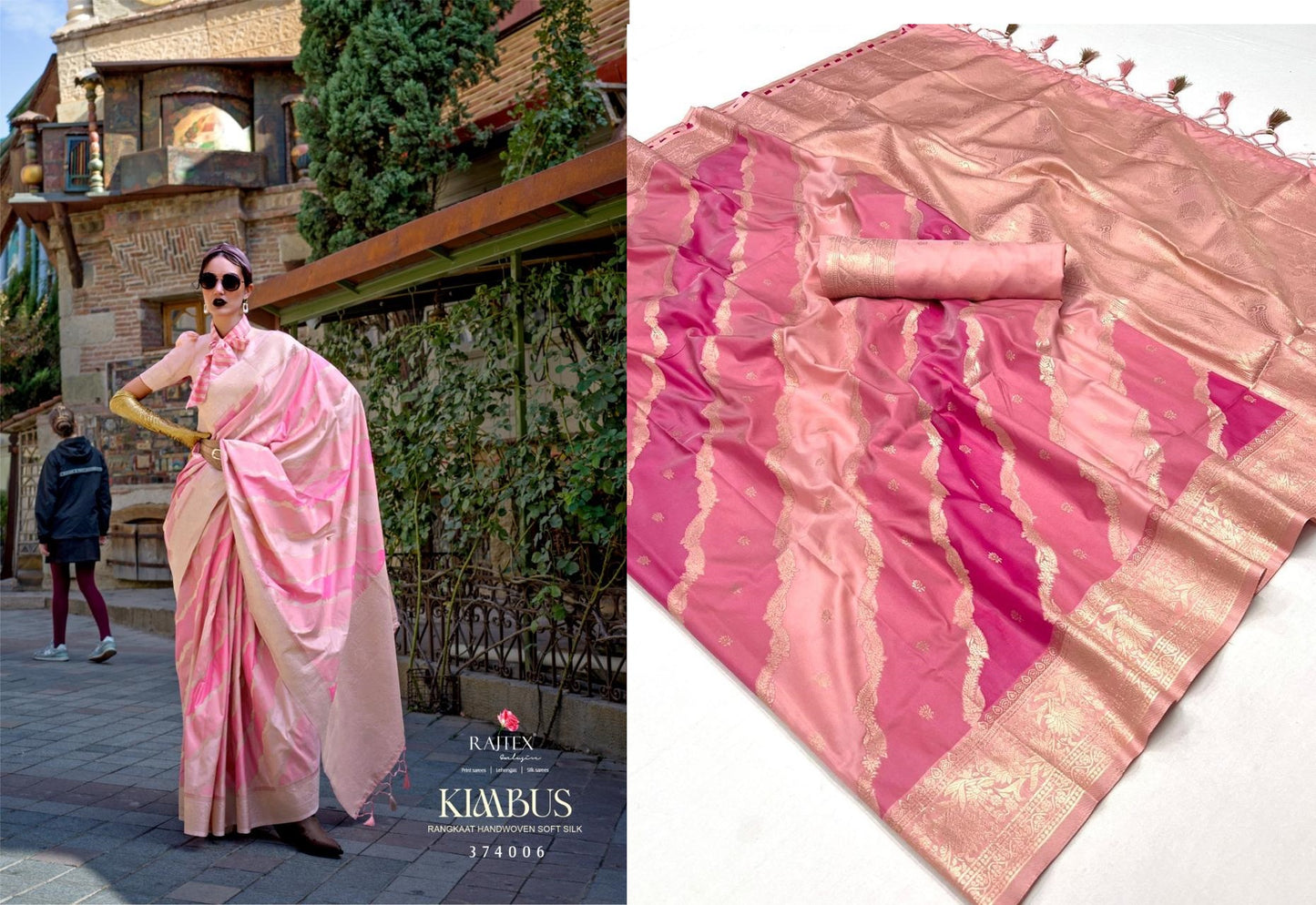 374006 Kimbus Rajtex Sarees