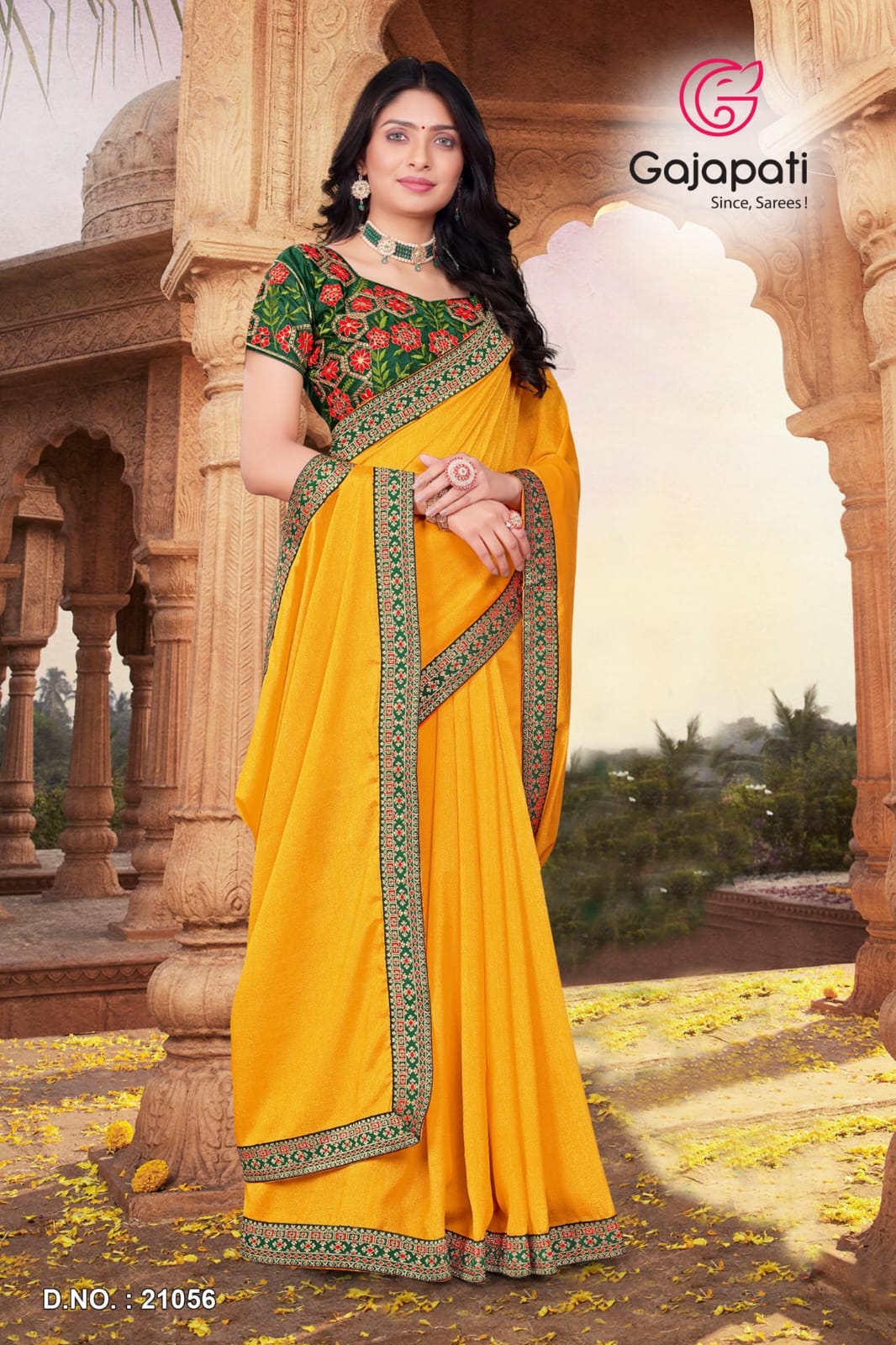 21056 Vihana Gajapati Sarees