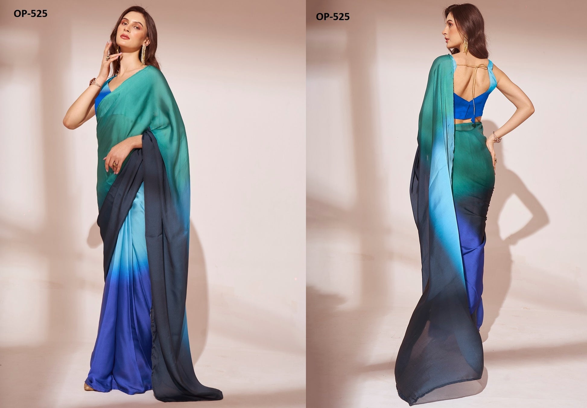 525 Laxminam Ready To Wear Saree