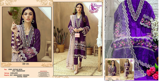 181 Dinsaa Suit Pakistani Salwar Suits