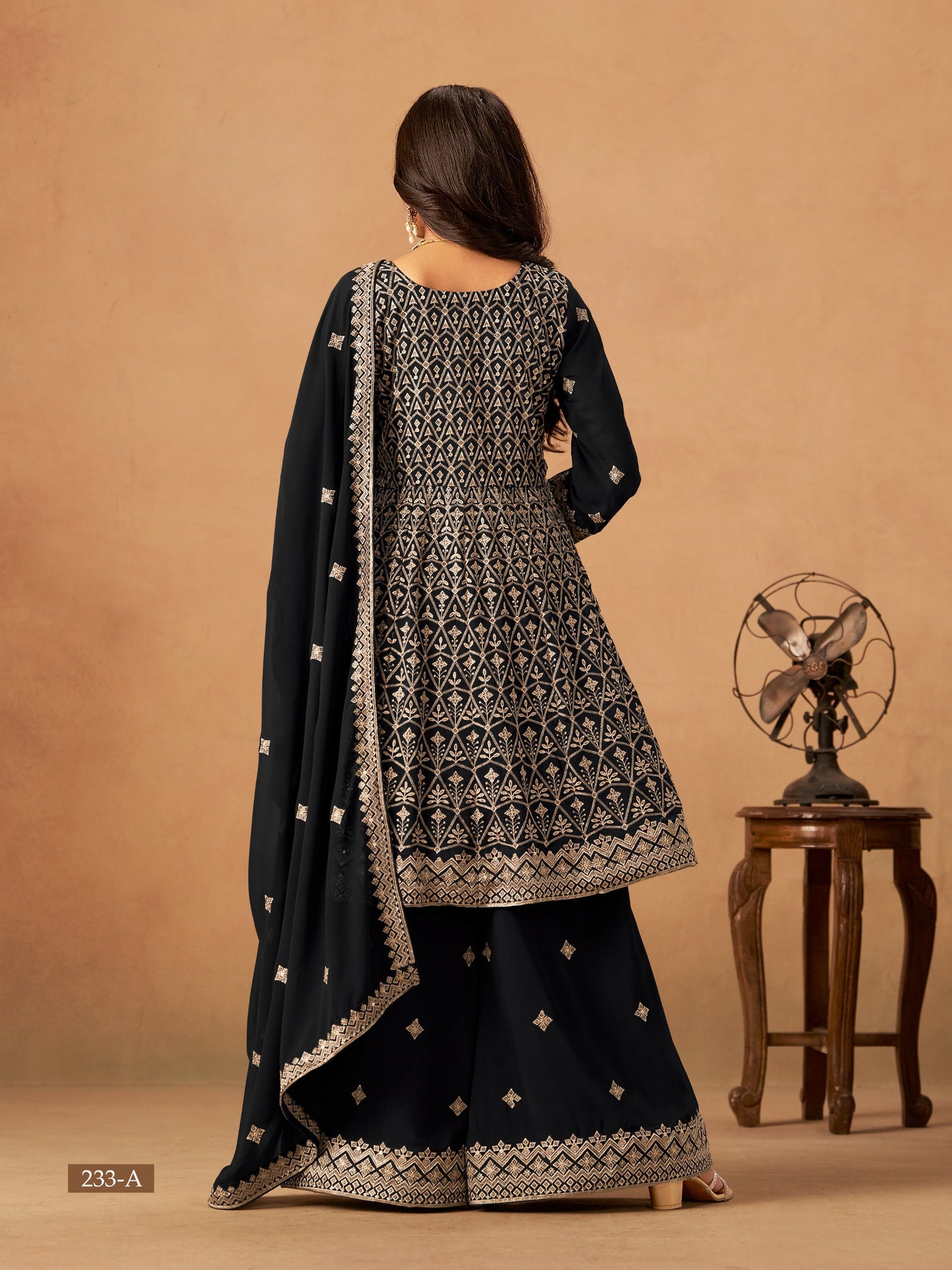 233-A Aanaya Vol 233 Dani Creation Georgette Unstitched Suits