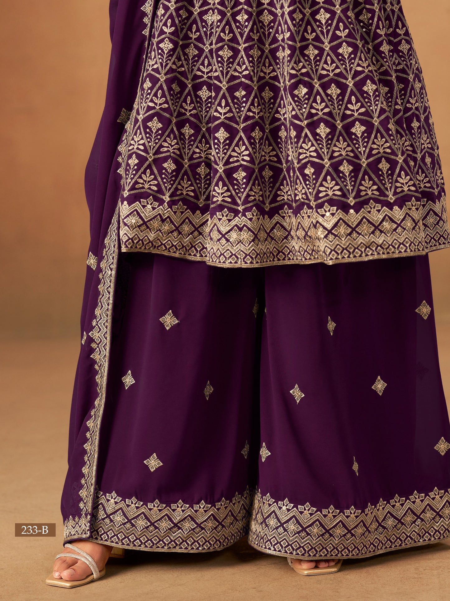 233-B Aanaya Vol 233 Dani Creation Georgette Unstitched Suits