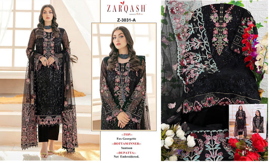3031-A Zarqash Pakistani Salwar Suits