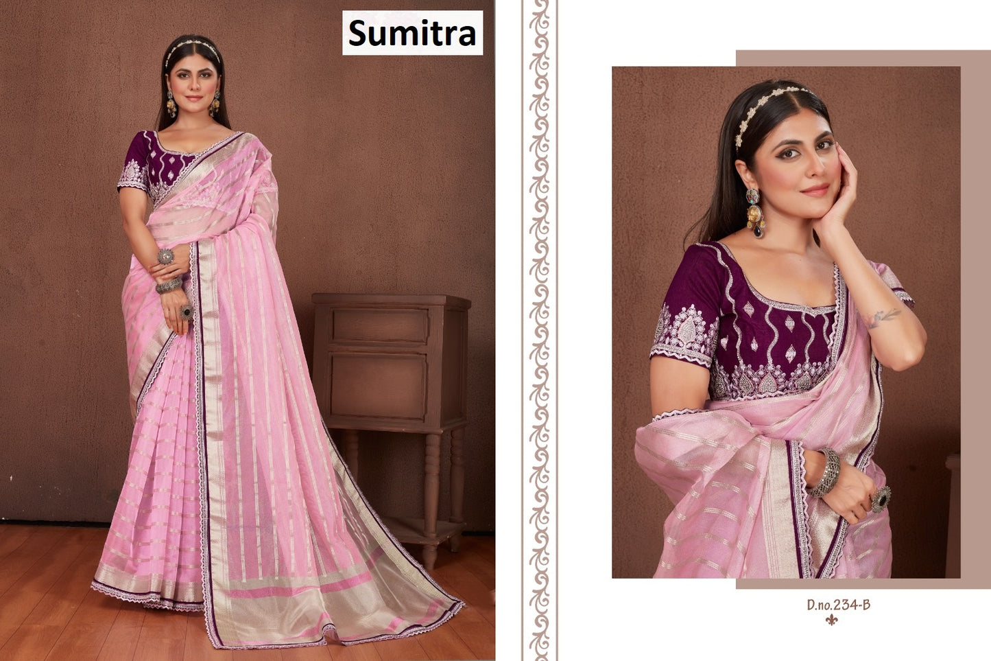 234B Sumitra Nylon Sarees